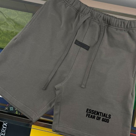Fear of God ESSENTIALS Letter Embroidery Shorts - Picture 7 of 8